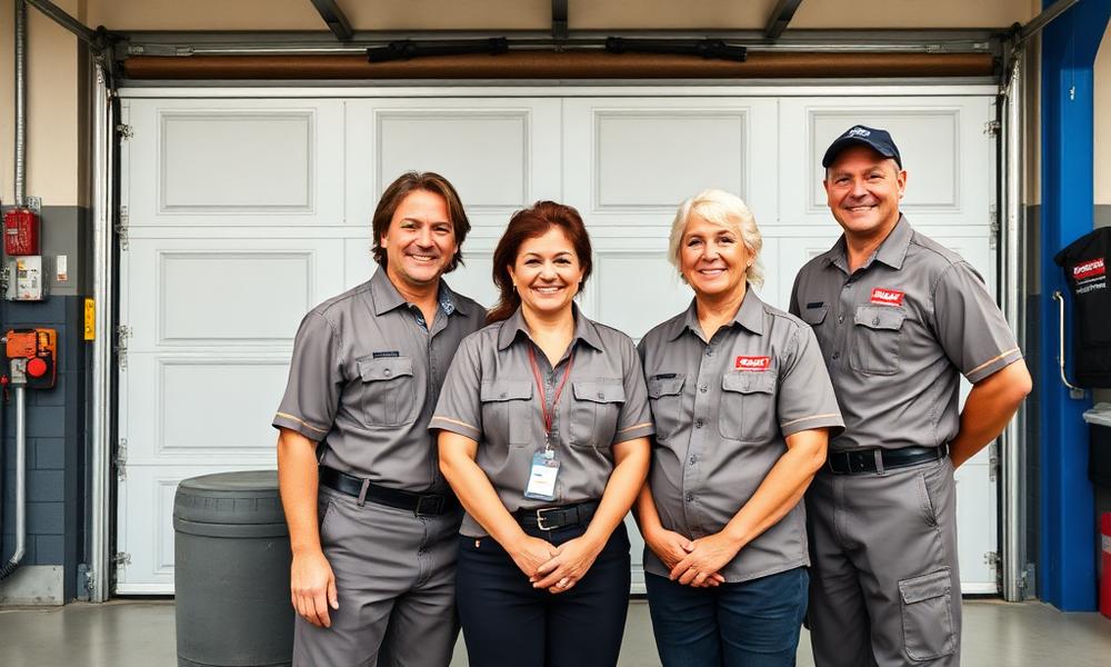 The Shady Cove Garage Doors family team